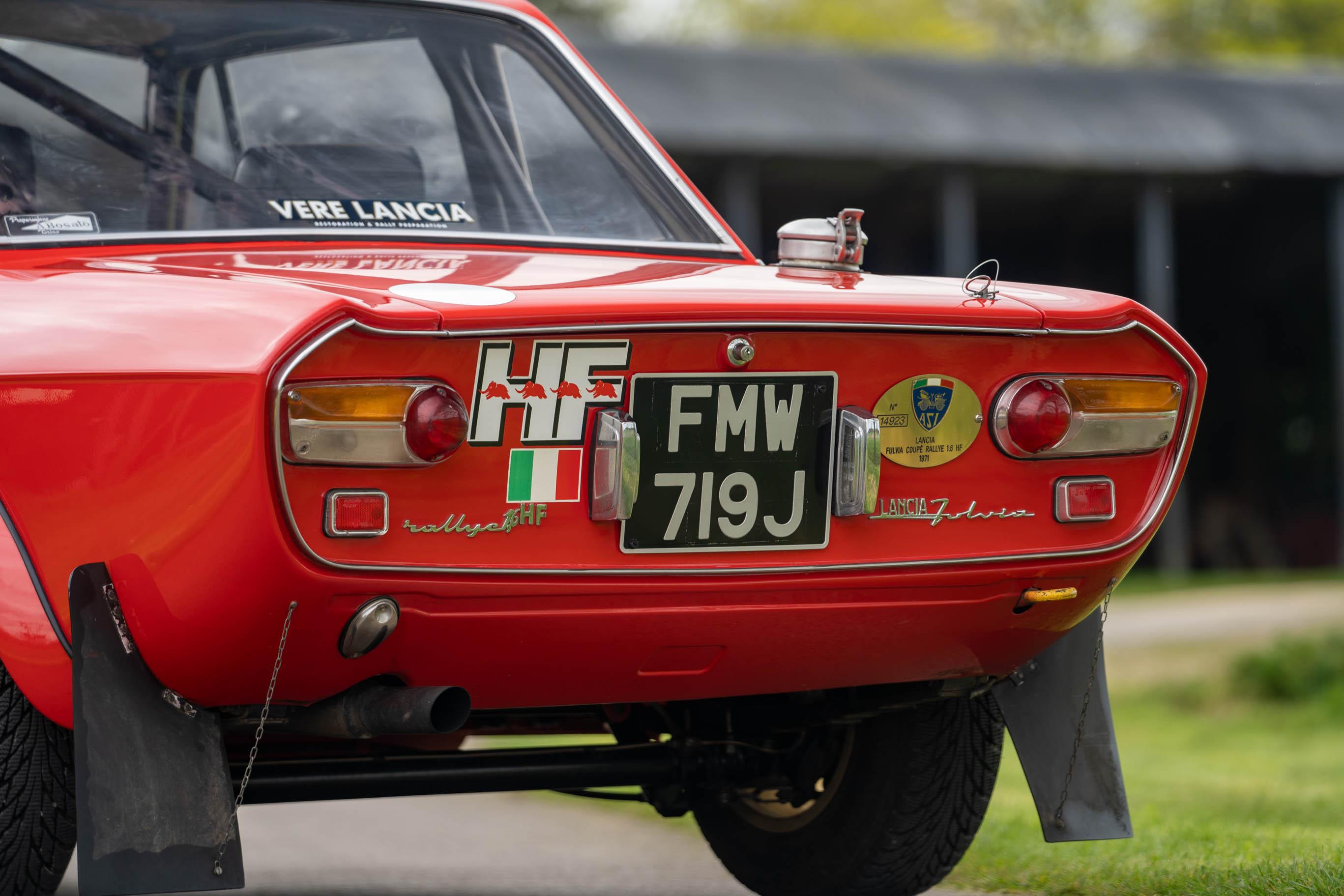 Lancia Fulvia 1.6 HF Competition Works Car (FIA Papers) 1971